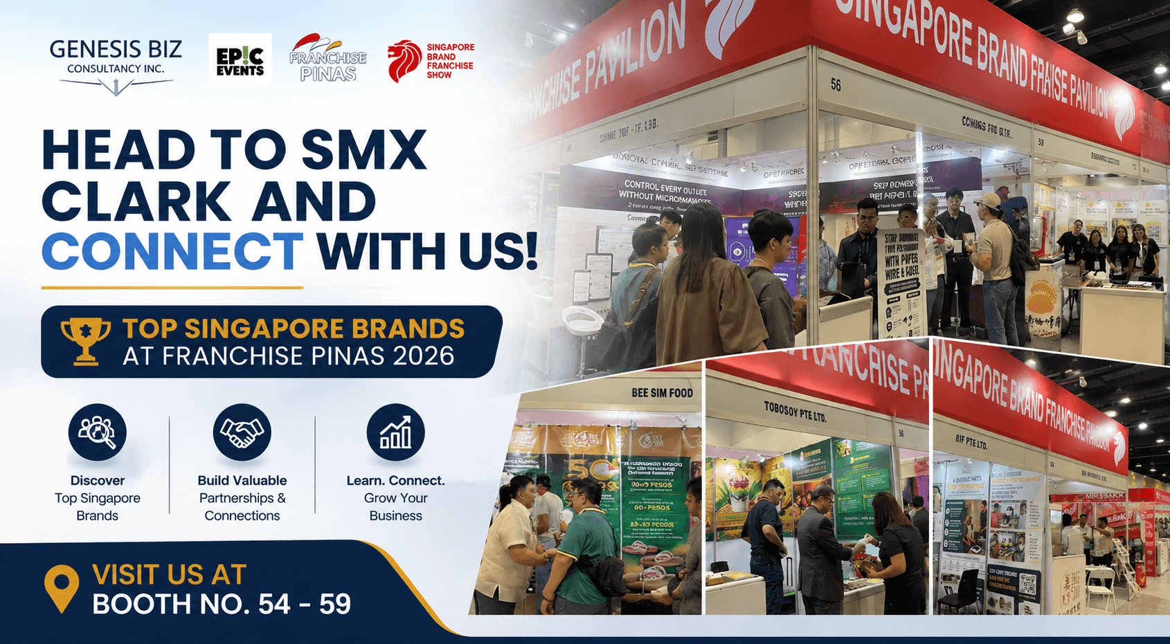 Singapore Brands Explore Philippine Market Opportunities at Singapore Brand Franchise Pavilion 2026 in Clark