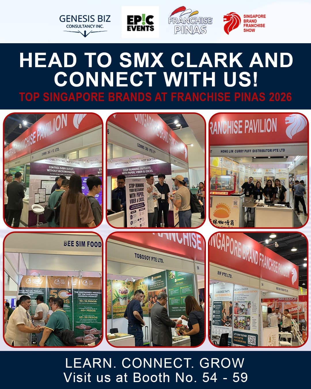Singapore Brands Explore Philippine Market Opportunities at Singapore Brand Franchise Pavilion 2026 in Clark
